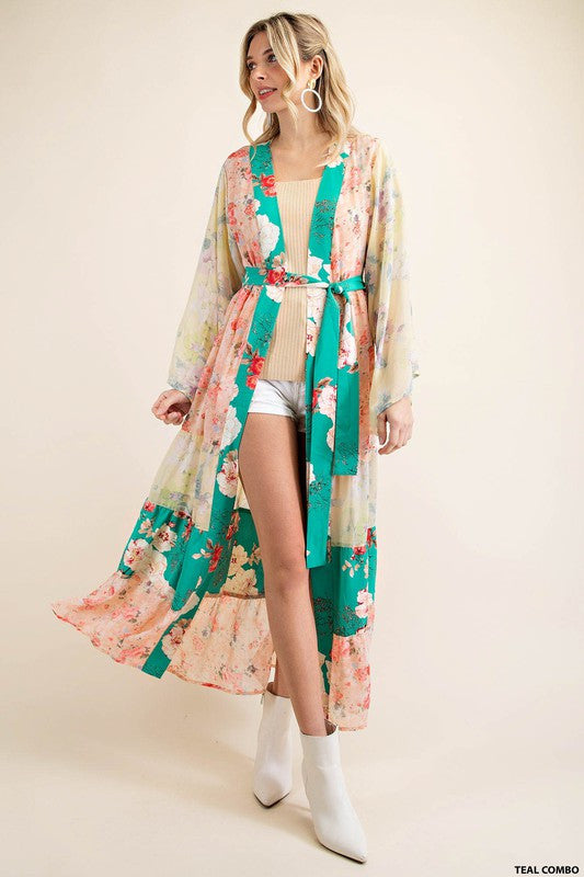 FLORAL KIMIE KIMONO