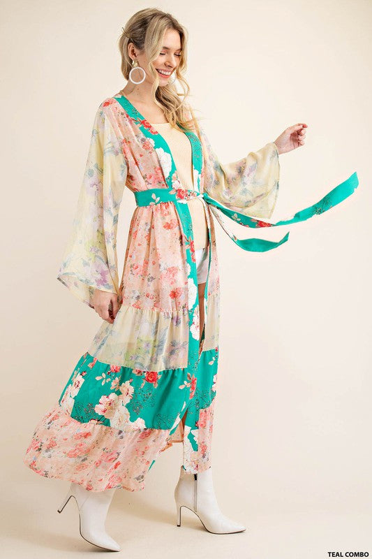 FLORAL KIMIE KIMONO