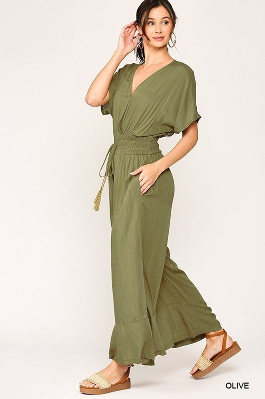 DOLMAN SLEELVE JUMPSUIT
