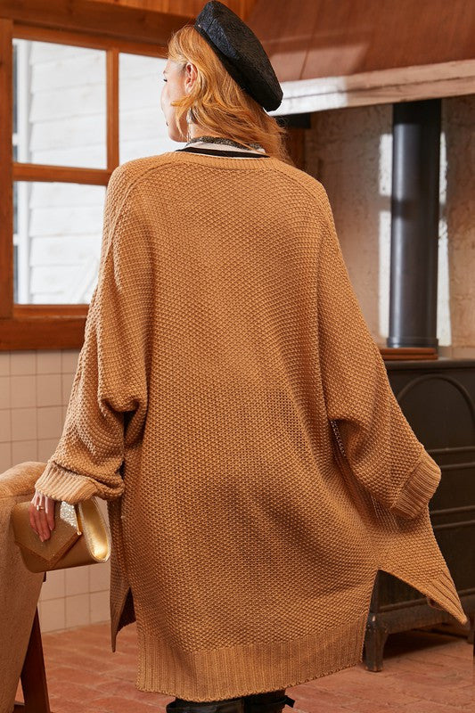 LUCY LONG KNIT CARDIGAN