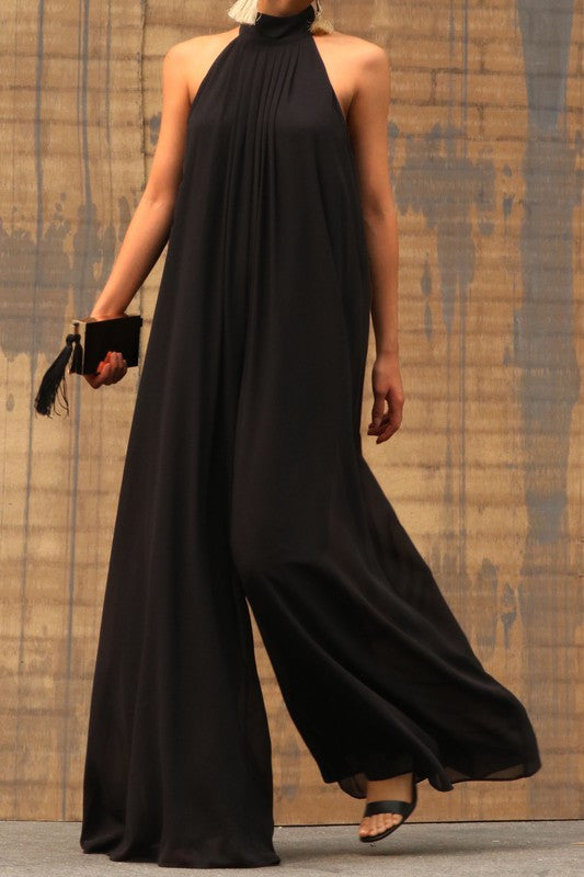 GISELLE HALTER JUMPSUIT