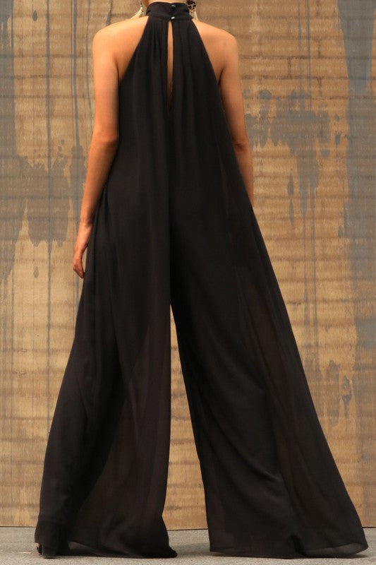 GISELLE HALTER JUMPSUIT