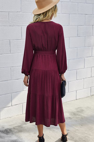 WRAPPED IN ELEGENCE DRESS