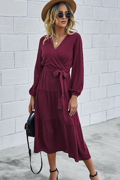 WRAPPED IN ELEGENCE DRESS