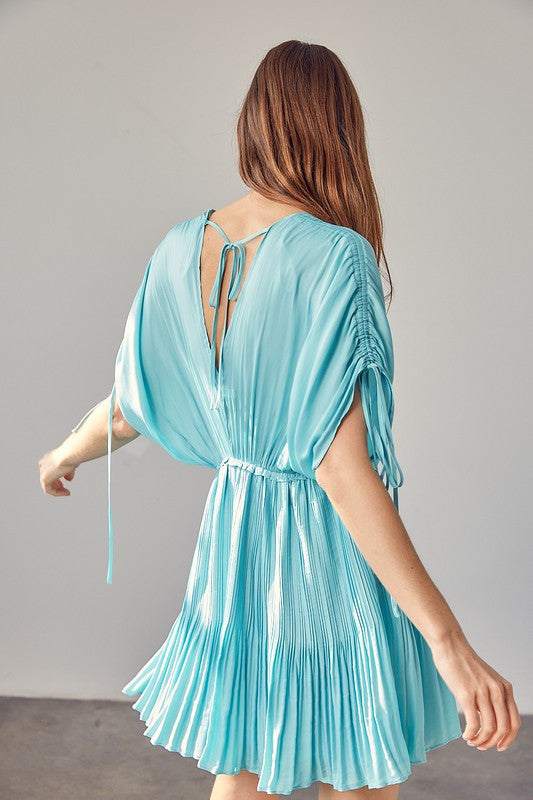 PATTI PLEATED DRESS