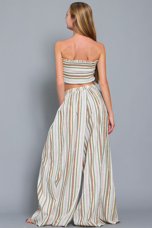 SAND & OLIVE SAMANTHA PANT SET