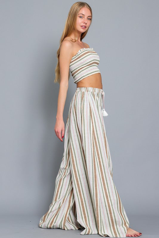 SAND & OLIVE SAMANTHA PANT SET