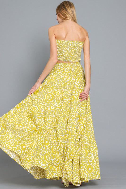 AMALFI COAST SKIRT SET