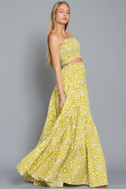 AMALFI COAST SKIRT SET