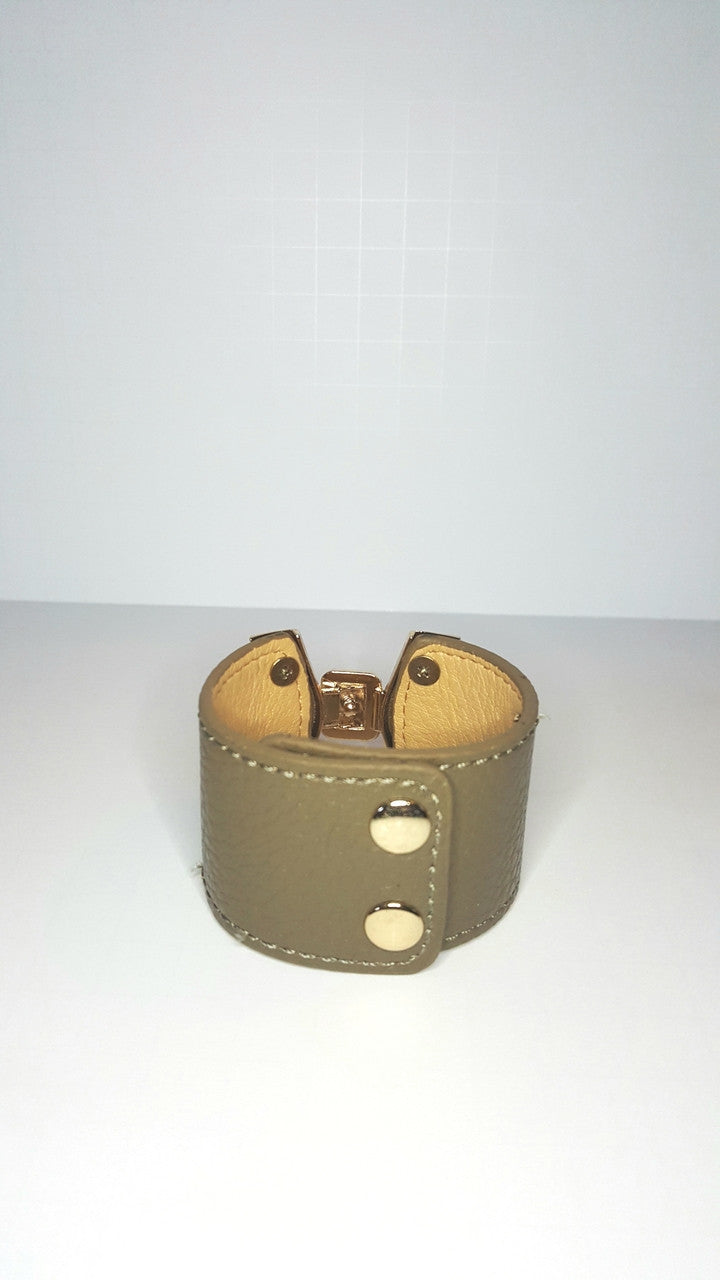 OLIVE CUFF BRACELET