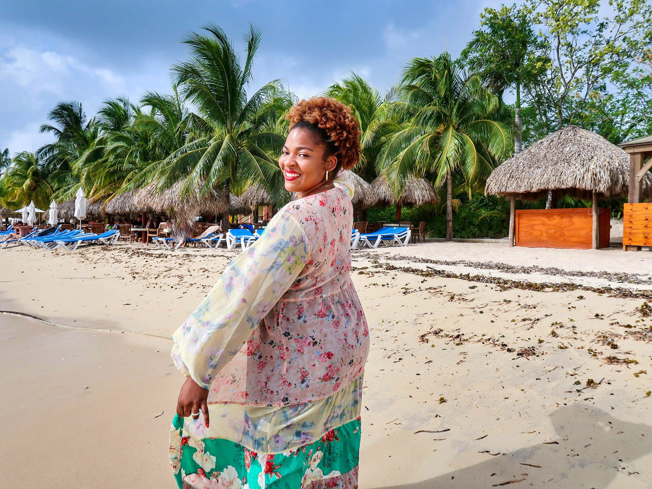 FLORAL KIMIE KIMONO