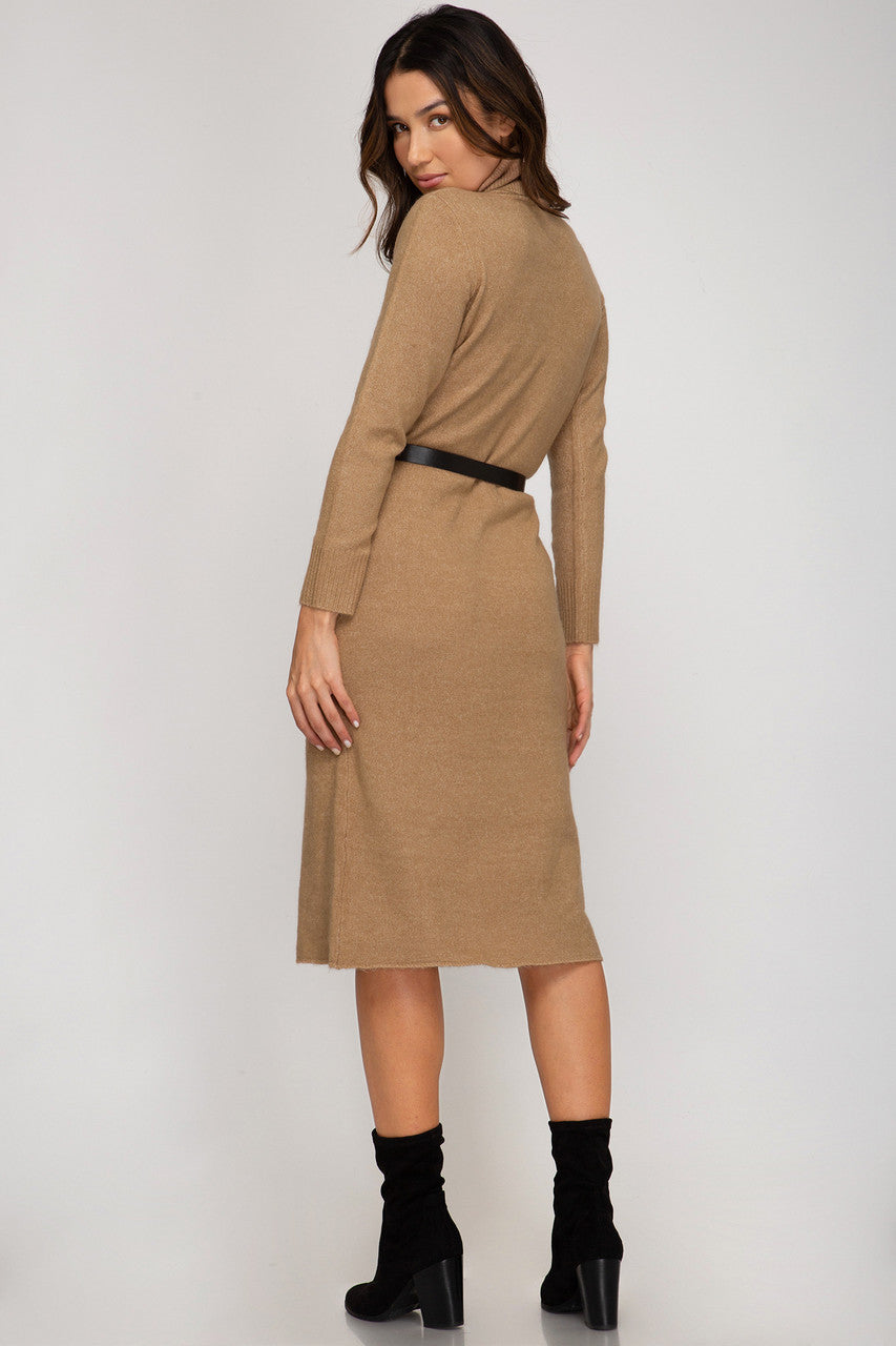 NATASHA SWEARTER DRESS