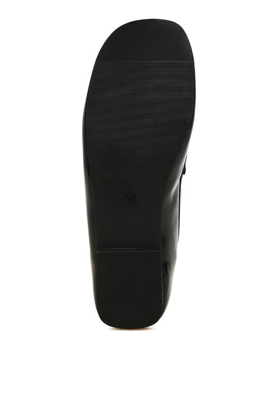 Dama Patent Pleather Loafers