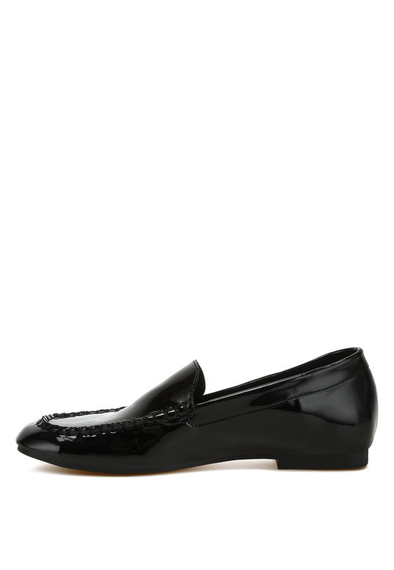 Dama Patent Pleather Loafers