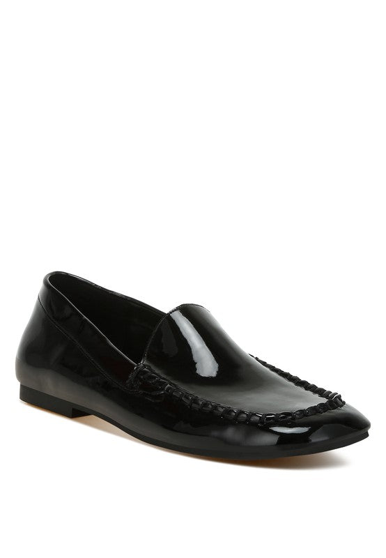 Dama Patent Pleather Loafers