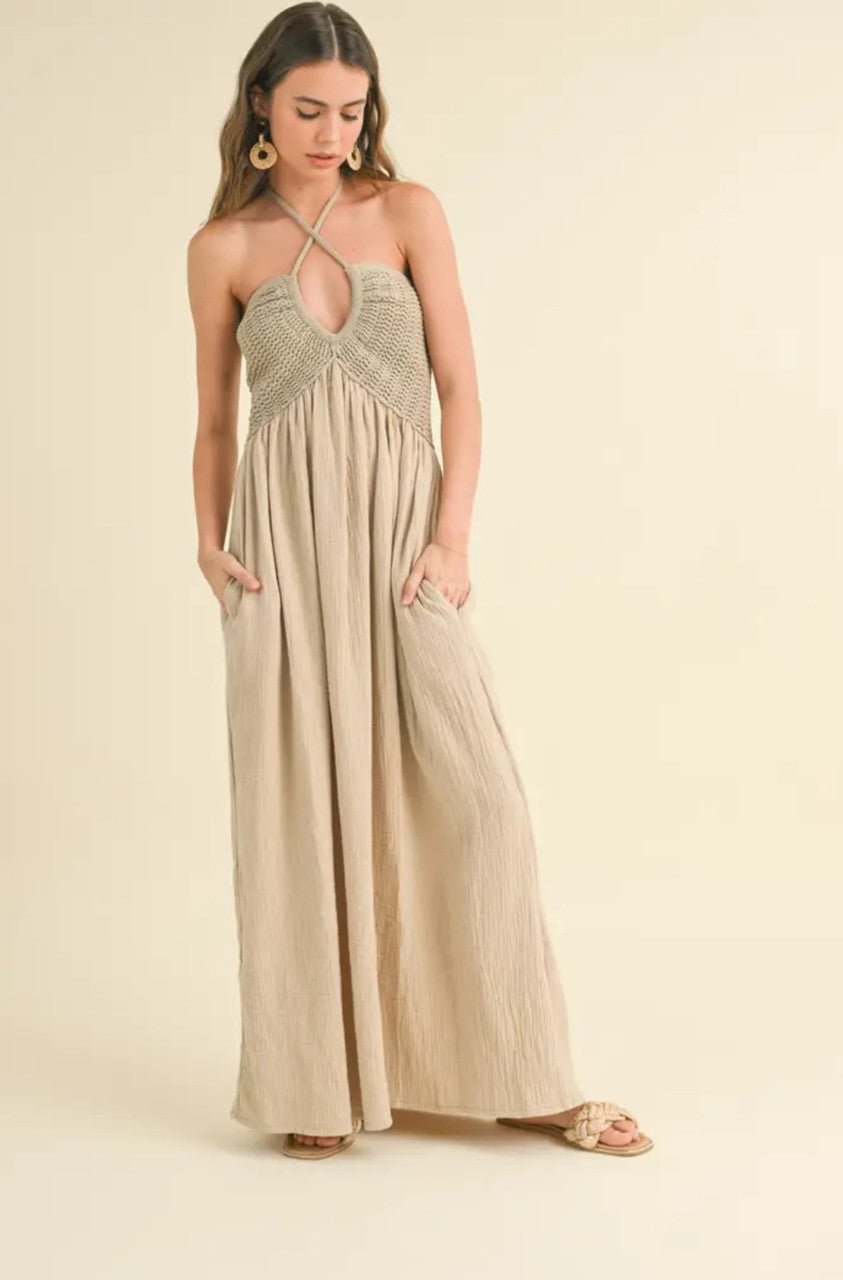 Grenada Gauze Maxi Dress RESORT-CHIC OMK BOUTIQUE Grenada Gauze Maxi Dress RESORT-CHIC OMK BOUTIQUE
