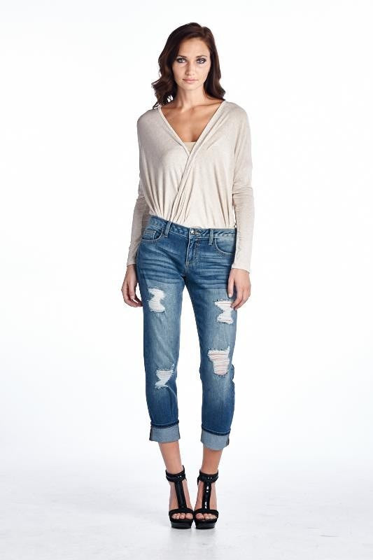 Destroyed Boyfriend Jean