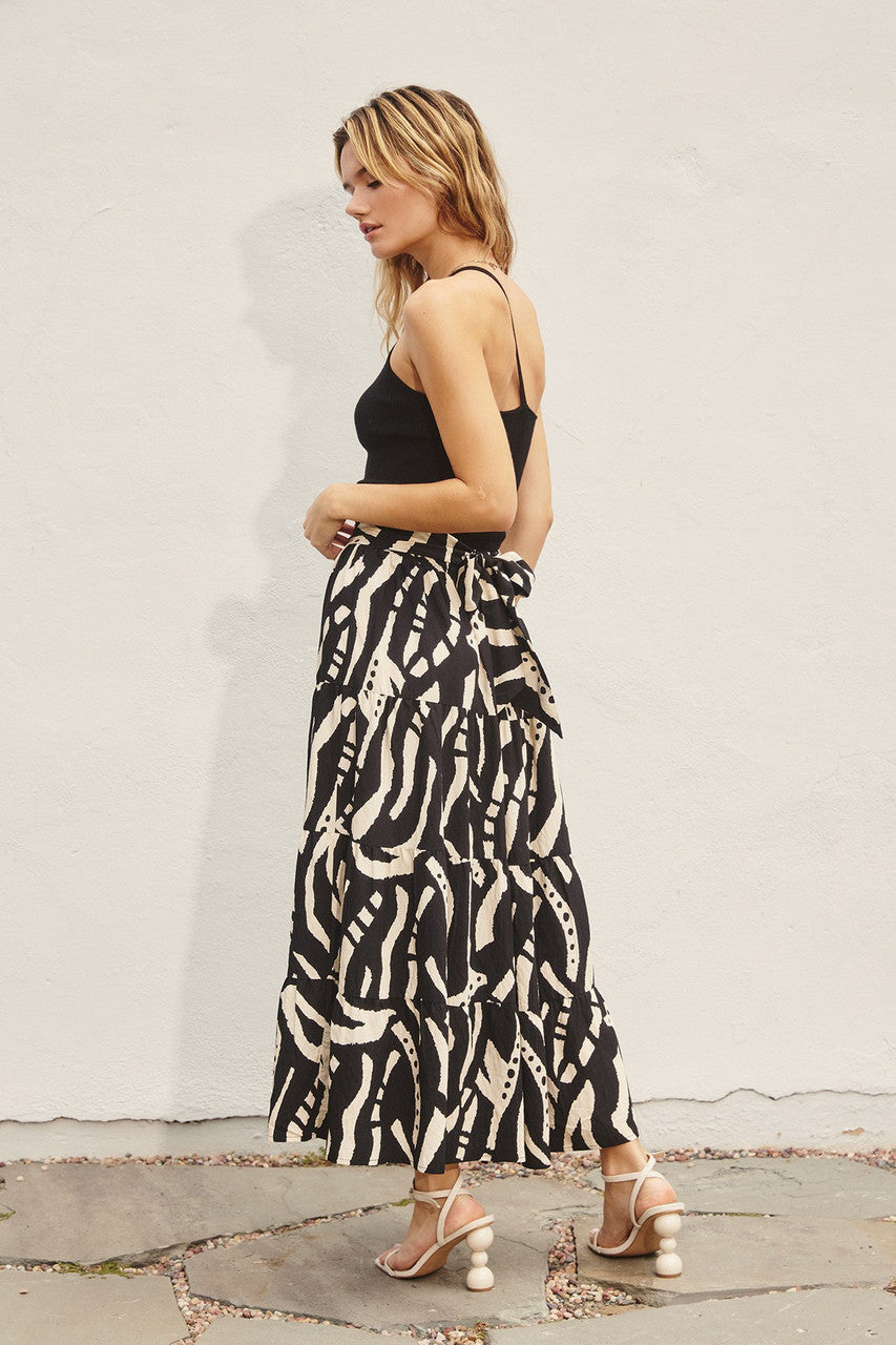 Tribal Print Skirt