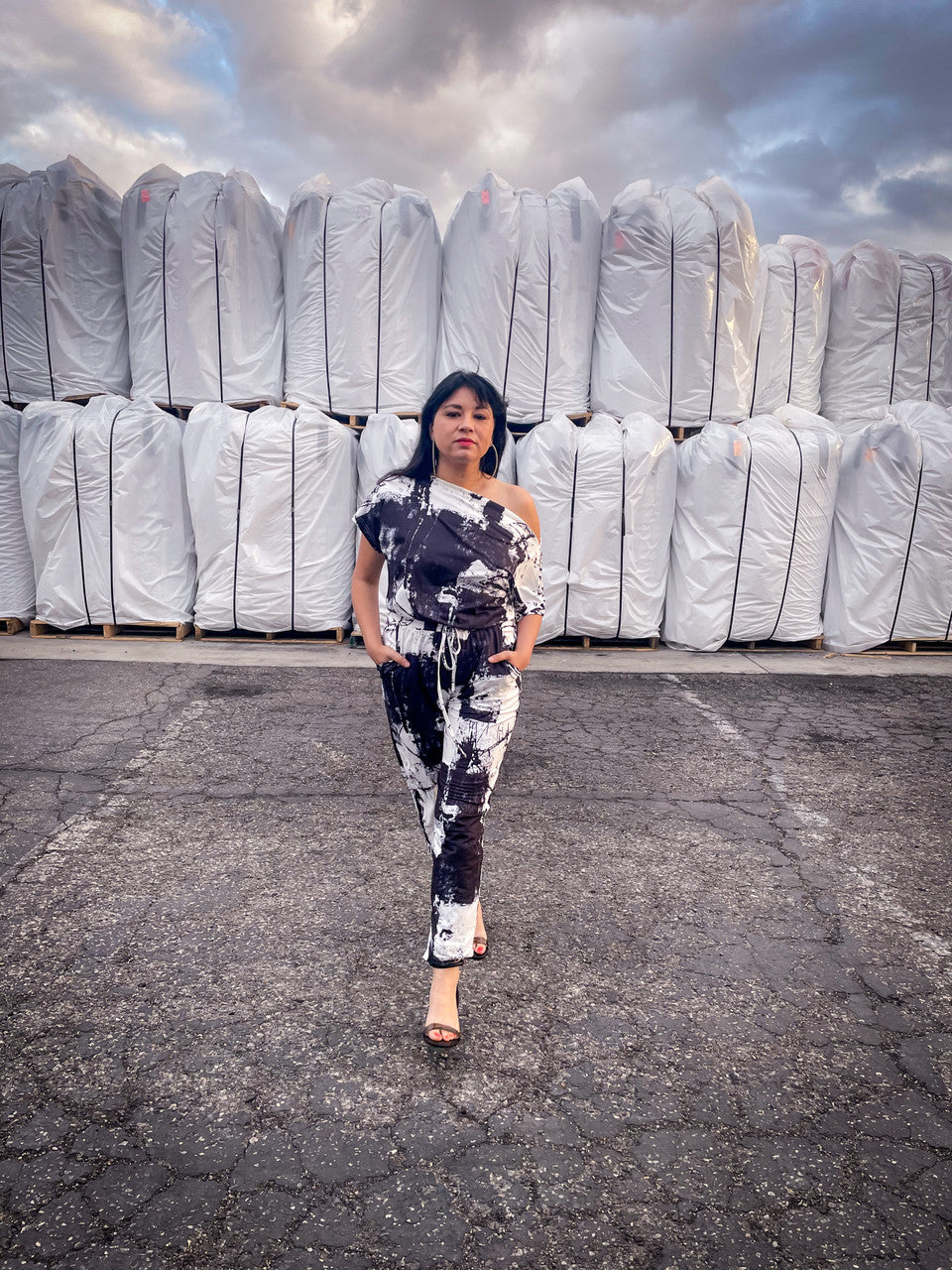 TIE DYE DONNA JUMPSUIT