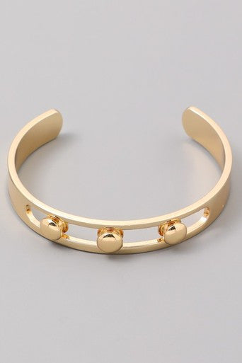 Button Mash Bangle Cuff