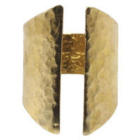 BOHO HAMMERED RING