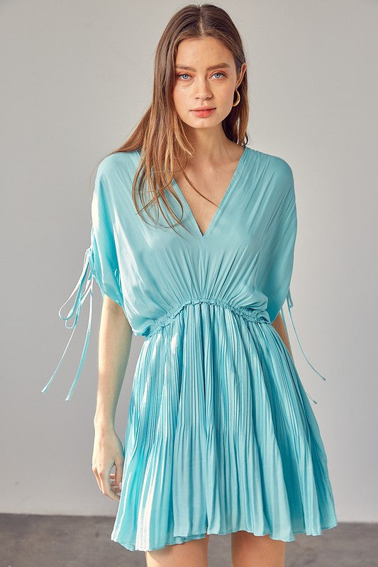 PATTI PLEATED DRESS