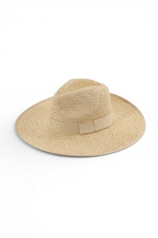 Wide Brim Straw Panama Sun Hat