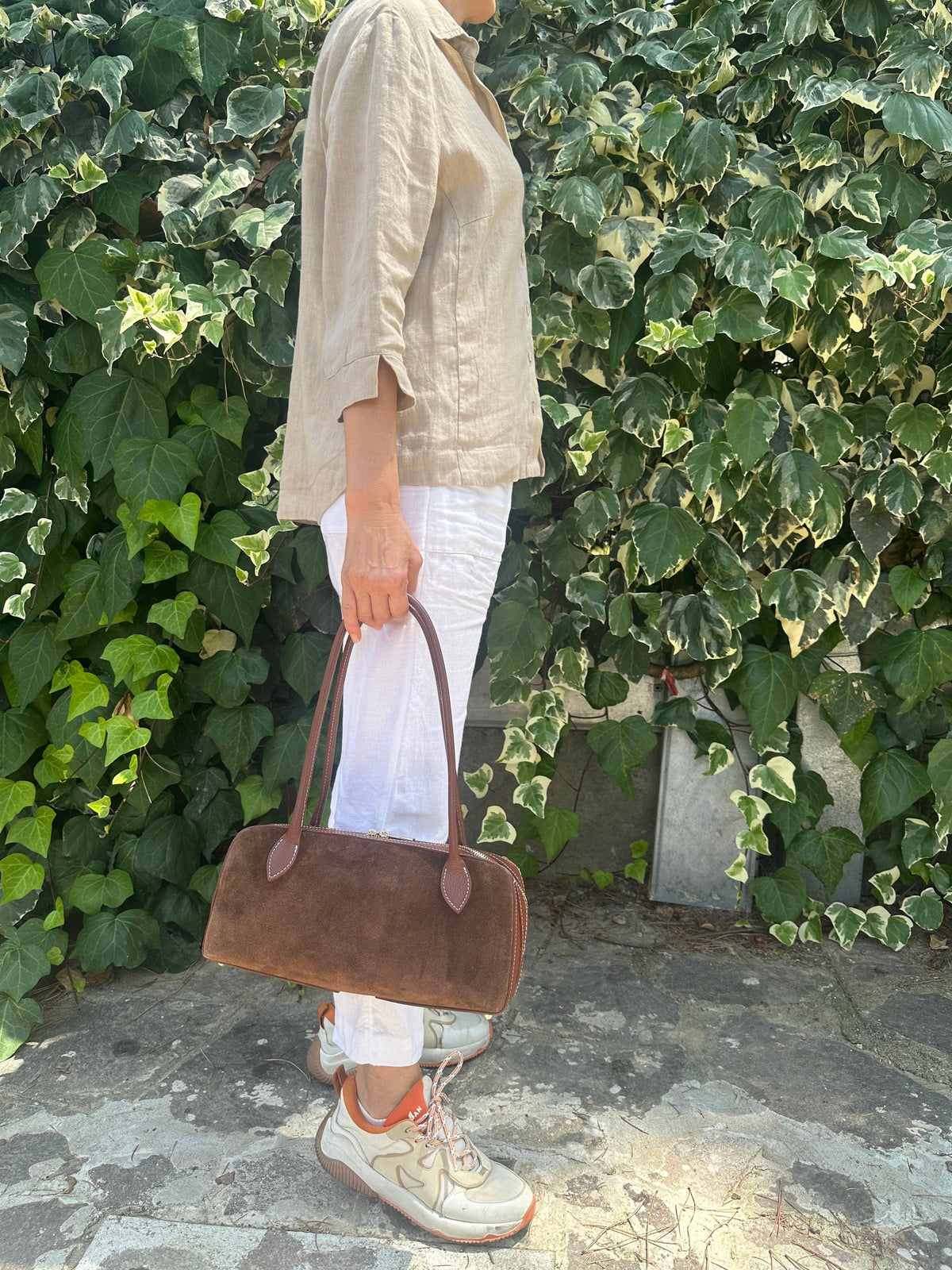 TAMARA SUEDE TOTE BAG