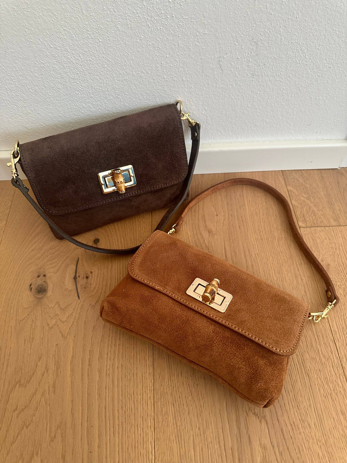 VICKY - suede Crossbody Handbag