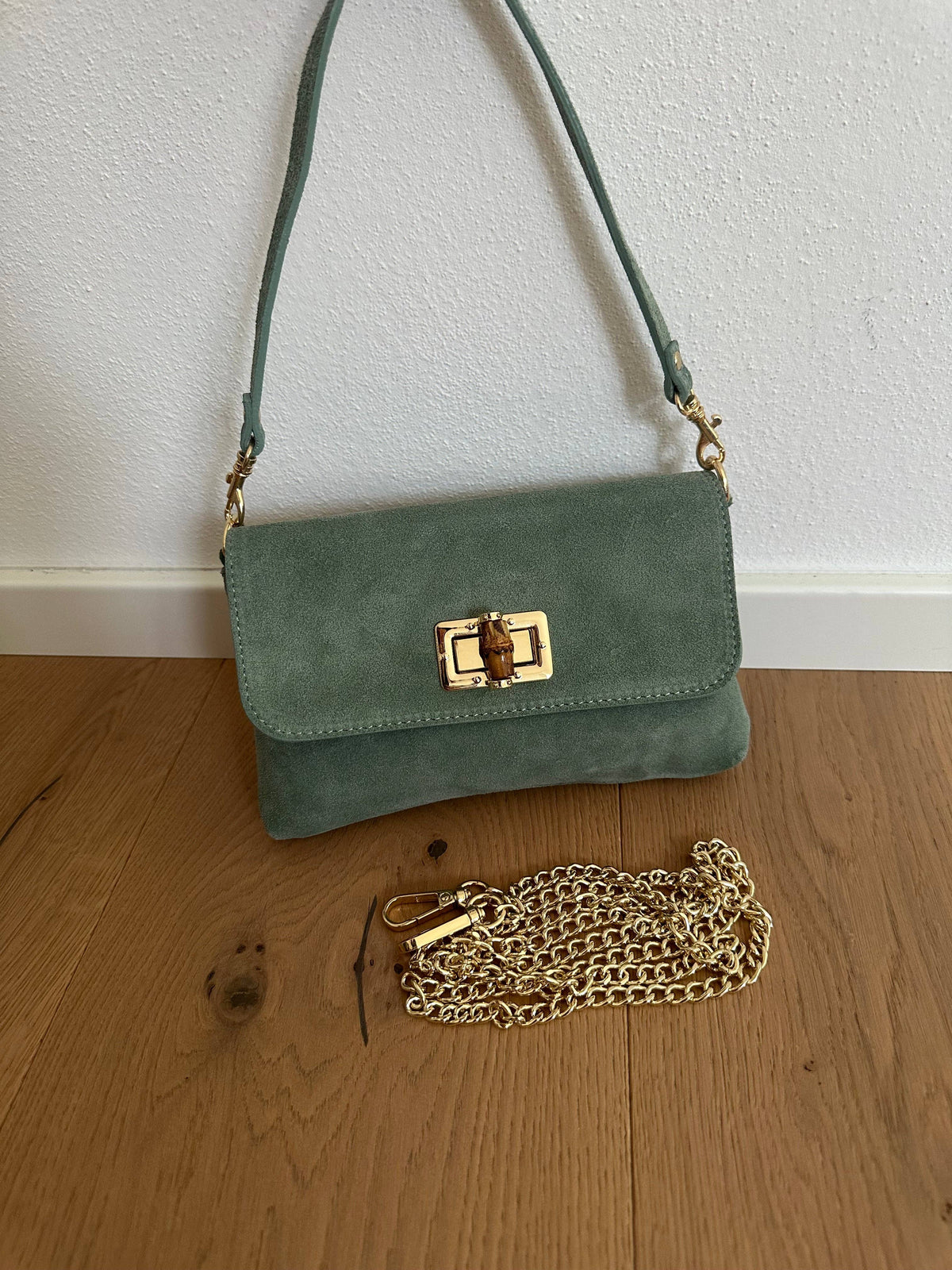 VICKY - suede Crossbody Handbag