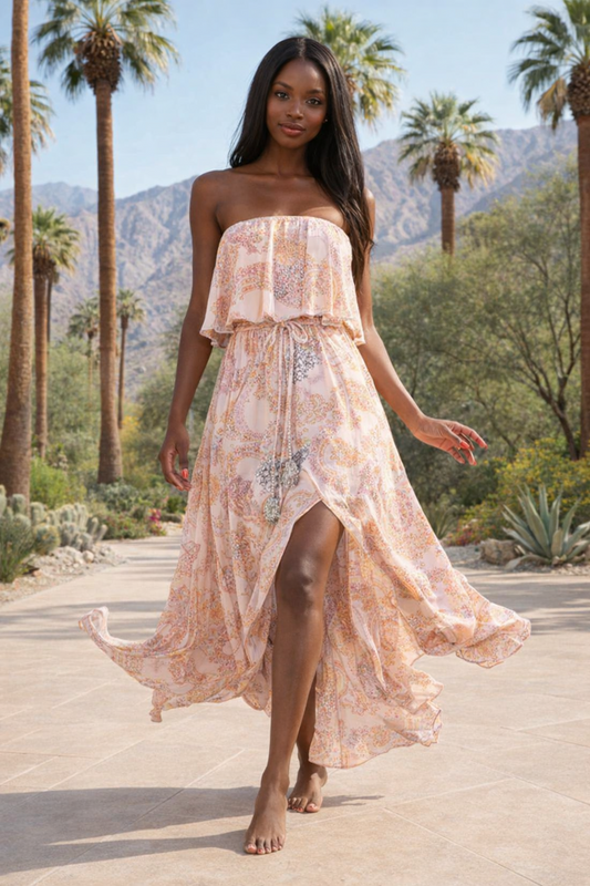 NICOLE MULTI MAXI DRESS