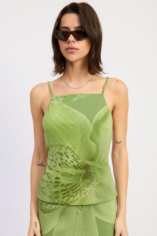 Natalia Mesh Top