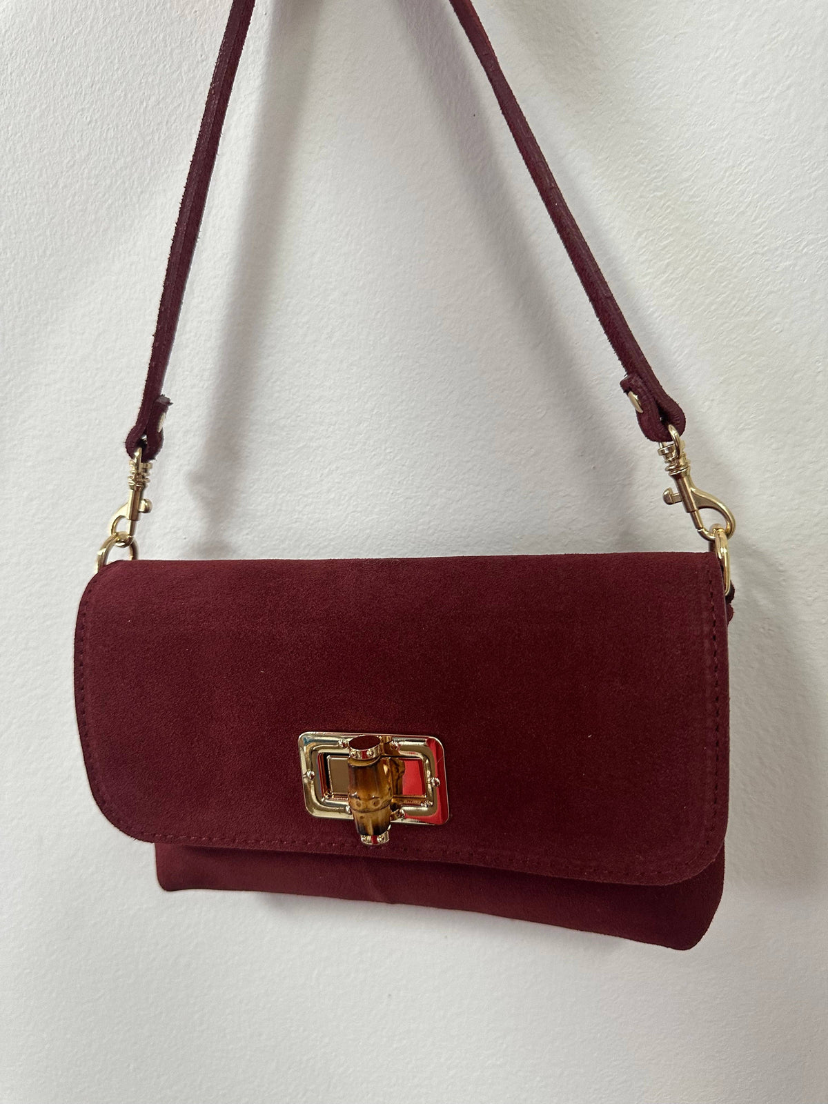 VICKY - suede Crossbody Handbag