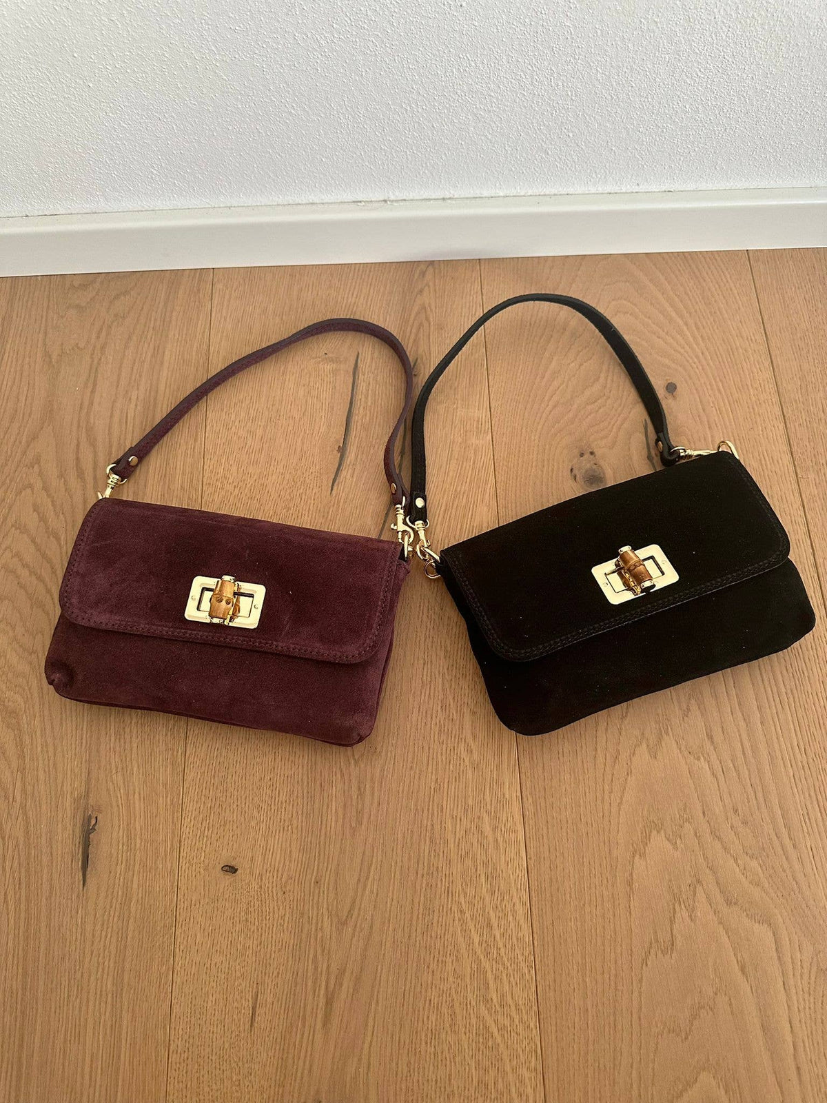 VICKY - suede Crossbody Handbag