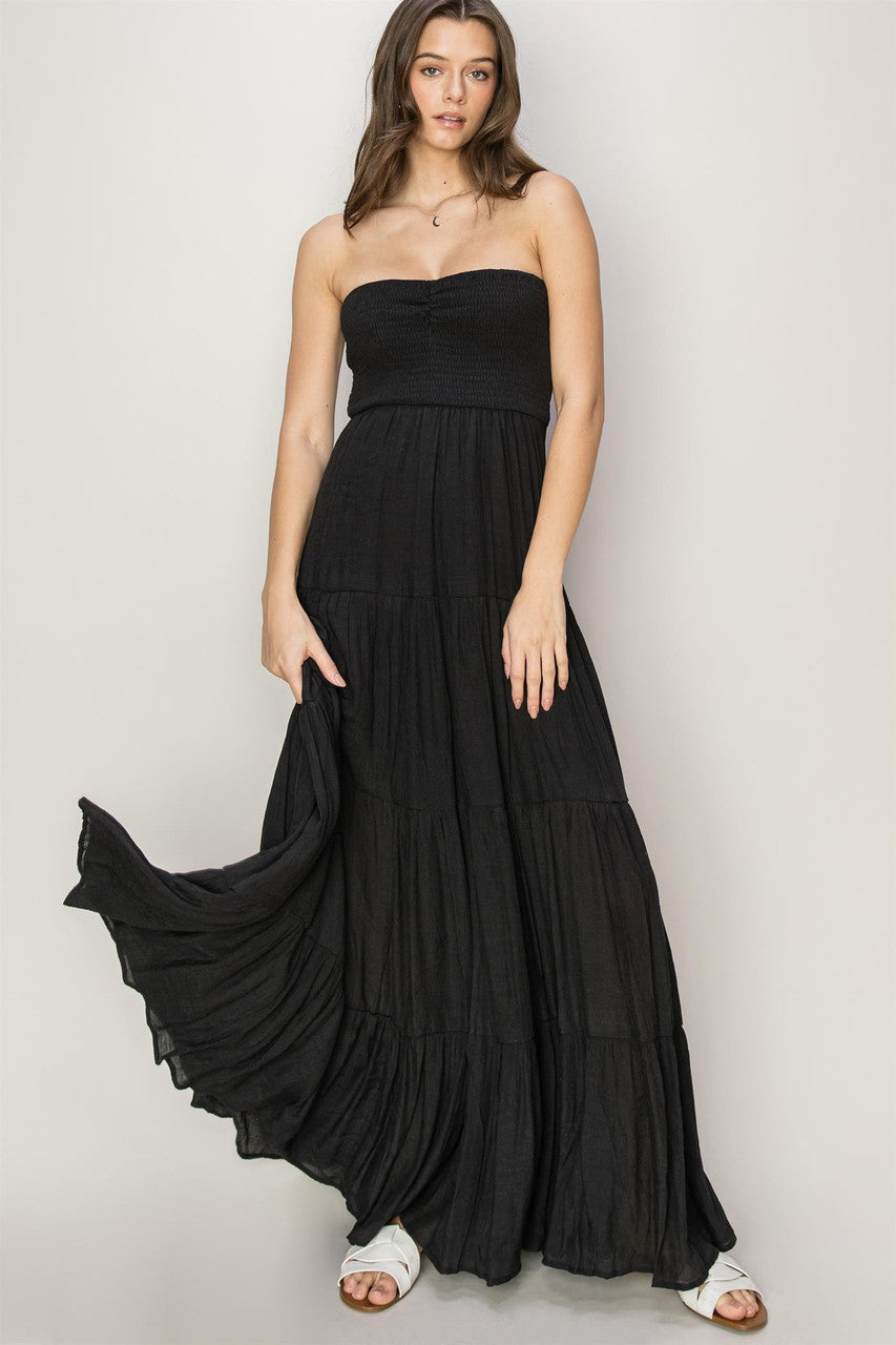 TRINIDAD & TOBAGO TUBE MAXI DRESS – RESORT-CHIC OMK BOUTIQUE