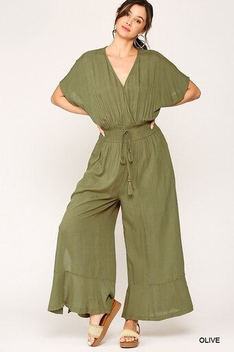 DOLMAN SLEELVE JUMPSUIT