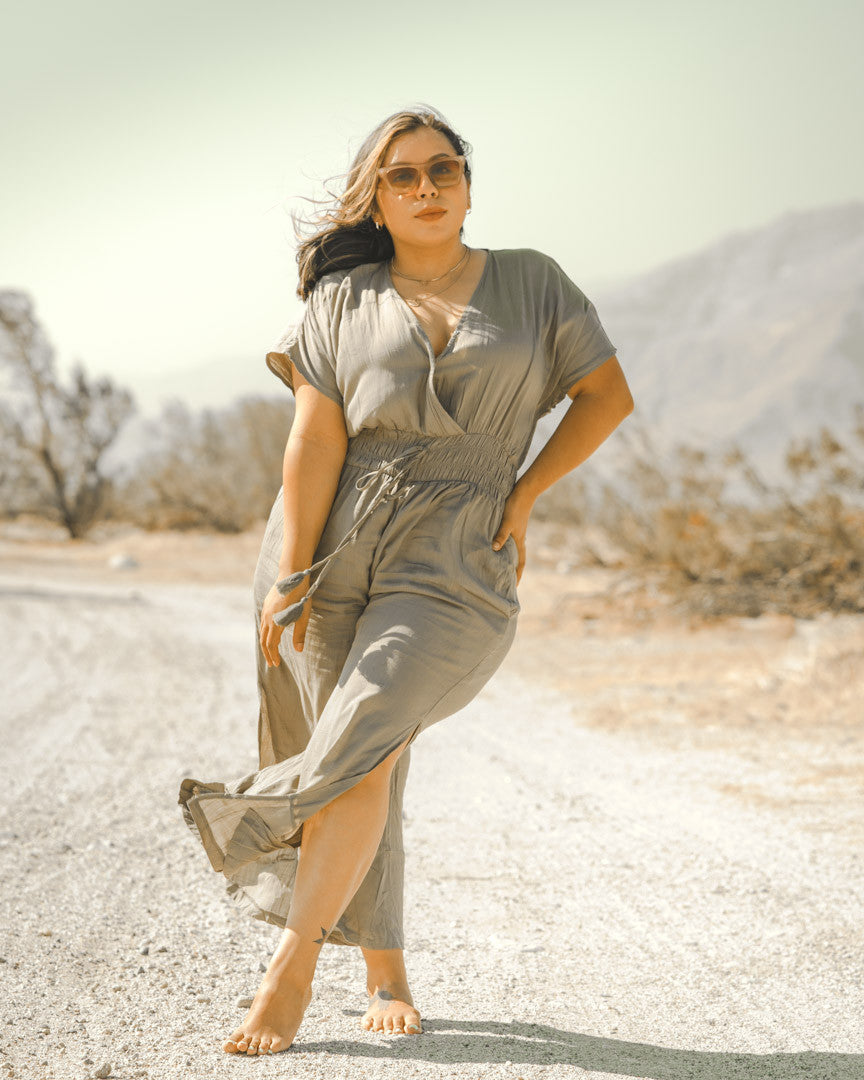DOLMAN SLEELVE JUMPSUIT